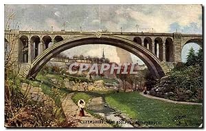Carte Postale Ancienne Luxemborg Pont Adolphe Adolphbrucke