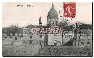 Carte Postale Ancienne Laval L'Hopital