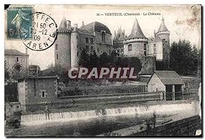 Carte Postale Ancienne Verteuil (Charente) Le Château