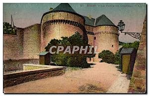 Carte Postale Ancienne Brest La Porte du château