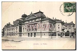 Carte Postale Ancienne Bourg Le Théâtre