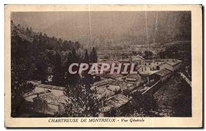 Carte Postale Ancienne Chartreuse De Montrieux vue générale