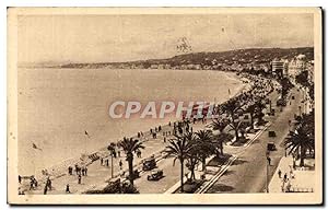 Carte Postale Ancienne Nice Alpes Maritimes La Promenade des Anglais