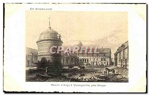 Carte Postale Ancienne manoir d'Ango a Varengeville pres Dieppe