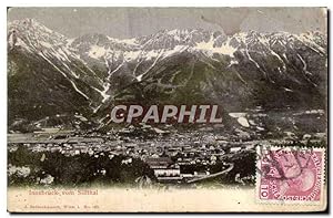 Carte Postale Ancienne Innsbruck vom Sillthat