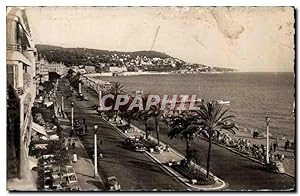 Carte Postale Ancienne Nice La Promenade des Anglais