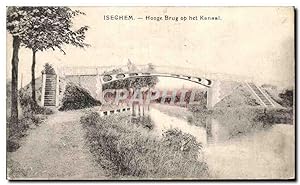 Carte Postale Ancienne Iseghem Hooge Burg op het Kanaal