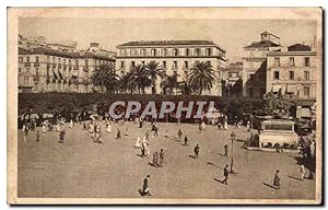 Carte Postale Ancienne Alger Place du Gouvernement