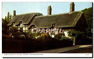 Carte Postale Ancienne Anne Hathaways Cottage Shottery Stratford Upon Avon