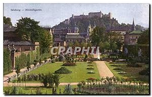Carte Postale Ancienne Salzburg Mirabellgarten
