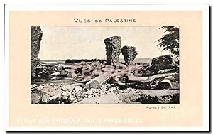 Carte Postale Ancienne vues De Palestine