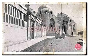 Carte Postale Ancienne La Medersa Alger Algerie