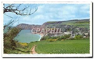 Carte Postale Ancienne Sidmouth From Satcombe Hill showing Peak Hill