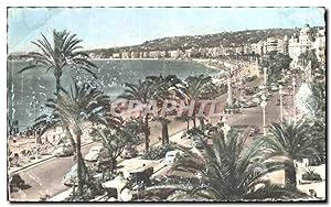 Carte Postale Ancienne La Cote d'Azur Nice La Promenade Des Anglais