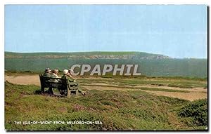 Carte Postale Ancienne The isle Of Wight From Milfort on sea