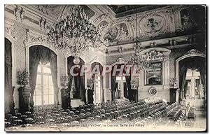 Carte Postale Ancienne Vichy le casino salle des fêtes