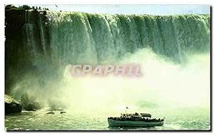 Carte Postale Ancienne Maid of the Mist an excursion steamer below the Canadian Harseshoe Falls N...