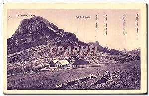 Carte Postale Ancienne Route des Alpes de chambery a la chartreuse col de granier les charles hôt...