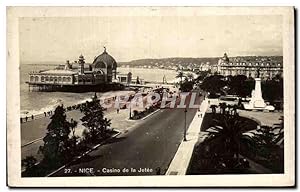 Carte Postale Ancienne Nice Casino De La Jetée
