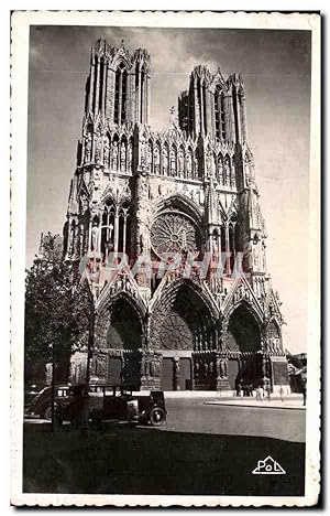 Carte Postale Ancienne Reims La Cathédrale