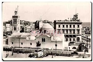 Carte Postale Ancienne Alger La Grande Mosquee Djama Djedid