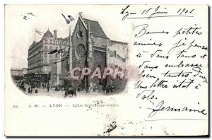 Carte Postale Ancienne Lyon Eglise Saint Bonaventure