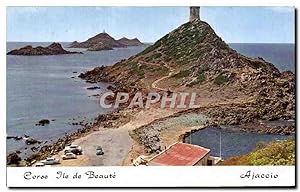 Carte Postale Moderne Corse île de Beaute Ajaccio Les îles Sanguinaires