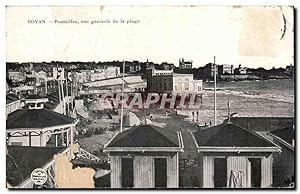 Carte Postale Ancienne Royan Poutaillac vue gemerale de la Plage