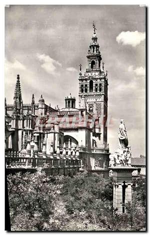 Carte Postale Ancienne Sevilla Catedral Vista Parcial
