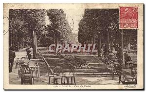 Carte Postale Ancienne Vichy Parc du Casino