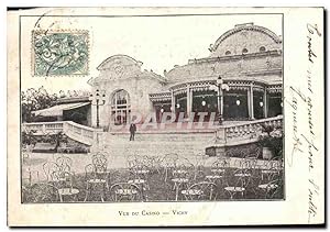 Carte Postale Ancienne vue Du Casino Vichy