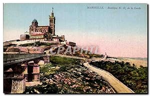 Carte Postale Ancienne Marseille Basilique ND De La Garde