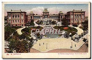 Carte Postale Ancienne Marseille Le Palais Longchamps