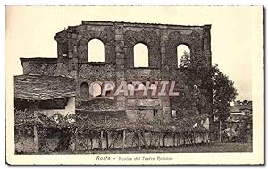 Carte Postale Ancienne Aosta Rovine del Teatro Romano