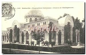 Reproduction Marseille exposition Coloniale Palais De Madagascar