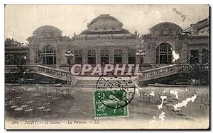 Carte Postale Ancienne Vichy Le Casino La Veranda