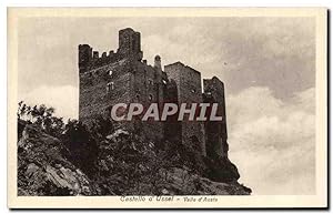 Carte Postale Ancienne Castello d'Ussel Valle d'Aosta