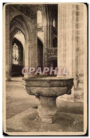 Carte Postale Ancienne Bourg Eglise de Brou Le Beoitier