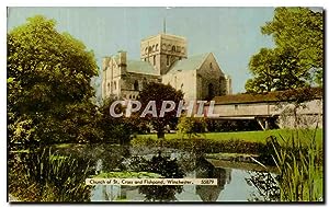 Carte Postale Moderne Church of St Cross and Fishpond Winchester