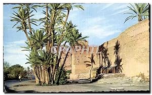 Carte Postale Semi Moderne Marrakech Les Remparts Maroc