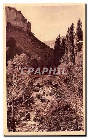 Carte Postale Ancienne La Douce France Gorges du Tarn La Canon De La Jonte