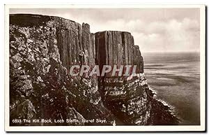 Carte Postale Ancienne The Kilt Rock Loch Staffin isle of Skye Irlande