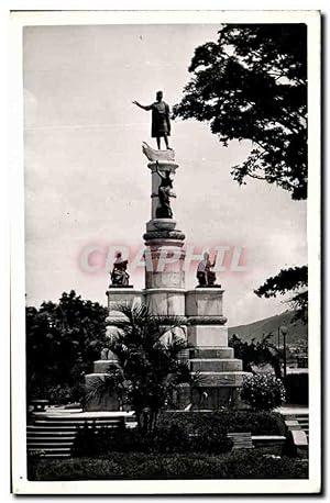 Carte Postale Ancienne Caracas Venezuela Monument Colombus