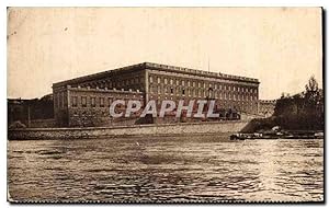 Carte Postale Ancienne The Royal Palace Suede