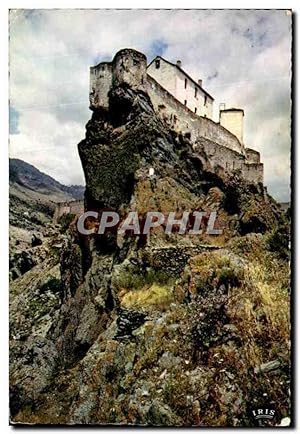 Carte Postale Ancienne Charmes Et Couleurs De La Corse La citadelle de Corte Corsica