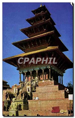 Carte Postale Moderne Nyatapola Temple Bhaktapur