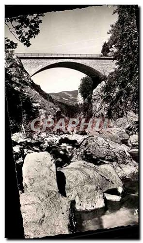 Carte Postale Ancienne Les Belles Alpes Francalses Route de Villard De Lans Cont En Royans