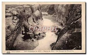 Carte Postale Ancienne Campagne De Riff Region De Sker Les Gorges Maroc