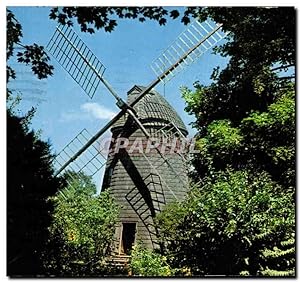 Carte Postale Ancienne Historic Long Island Home Sweet Home Windmill Was Built On Mill Hill East ...