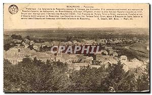 Carte Postale Ancienne Beauraing Panorama